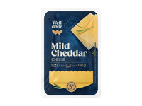 Šveln.čeder.sūris WELL DONE 52%riek,150g, 150 g