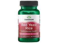 SWANSON Raudonųjų mielių ryžiai (Ekologiški JAV) 600MG, N60