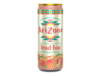 Juodosios arbatos gerimas ARIZONA, persikų skonio, 0,33 l