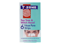 T - ZONE TEA TREE & WITCH HAZEL nosies porų valymo juostelės (6 vnt.)
