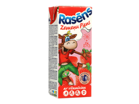 Braškių sk. pieno gėrimas su vit. RASA, 200ml