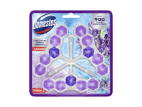 Tualeto gaiviklis ir valiklis DOMESTOS LAVENDER, 3 x 50 g, 150 g