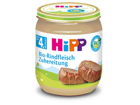 Ekol. jaut. tyrelė HIPP BIO, 4 mėn., 125 g