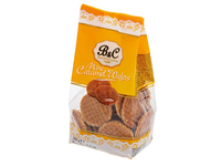 Maži karameliniai vafliukai B&C, 200 g