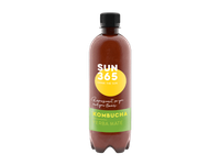 Eko. gazuotas arbatos gėrimas KOMBUCHA YERBA MATE SUN365, 500 ml
