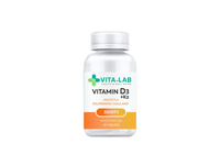 VITA-LAB, Vitaminas D3 5000 + K2 200 µg, 90 tablečių