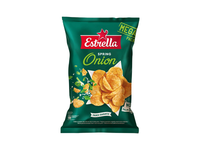 Bulvių traškučiai ESTRELLA, svogūnų laiškų skonio, 250 g