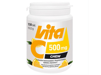 VITA C CHEW, 500 mg,, 150 kramtomų tablečių