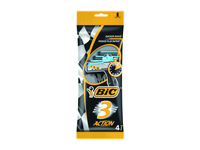 Vienkartiniai skustuvai BIC 3 ACTION, 4 vnt., 4 vnt.