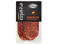 Vytinta pjaustyta CHORIZO dešra SERRANO (nerūš.), 80g