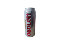 Nealkoholinis alus OBOLON, šviesusis, skard., 500 ml