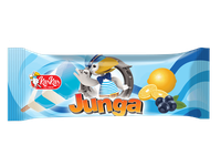 Valgomieji ledai KAR KAR JUNGA, mėlynių, citrinų sk., 75 ml