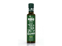 Alyvuogių aliejus KARPEA, BBQ, extra virgin, su jūros druska, rozmarinais, 250 ml