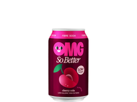 OMG Fibre Soda Vyšnių-colos sk.gaivusis gėrimas 0,33 l
