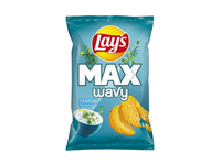 Bulvių traškučiai LAY'S, Wavy, dzadzikio skonio, 120 g