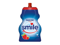 Braškių skonio jogurtas tūbelėje SMILE, 65 g