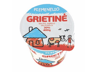 PIEMENĖLIO grietinė, 30% rieb., 400 g