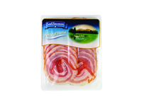 Vytinta šoninė PANCETTA, aštri, griežinėliais, 120 g