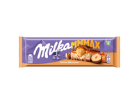 Pieninis šokoladas su karameliniu įdaru ir lazdynų riešutais MILKA, 300 g