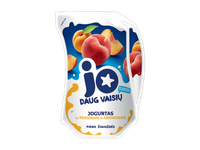 Jogurtas JO su persikais ir abrikosais, 2,4 % rieb., 900 g