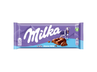 Pieninis šokoladas MILKA BUBBLY, 90 g