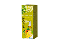 VITIRON D3 OLIVE SUN 1000 IU, apelsinų skonio, 10 ml