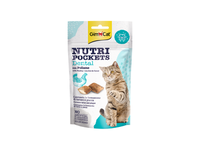 Skanėstas katėms, GIMCAT NUTRI POCKETS, dantų priežiūrai  60 g