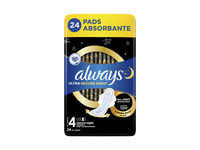 Higieniniai paketai ALWAYS Ultra Secure Night, S4, 24 vnt.