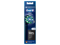 Elektrinio dantų šepetėlio galvutės ORAL-B Cross Action Black Pro, 4 vnt.