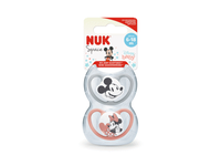 Silikoninis čiulptukas NUK SPACE MICKEY NR. 2, 6-18 mėn., 2 vnt.