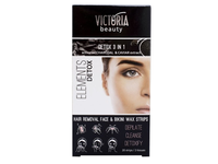 Victoria Beauty depiliacinės vaško juostelės veidui ir bikini zonai, jautriai odai, 20vnt