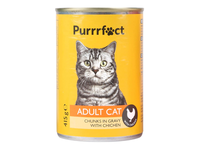 Kons. ėdal. katėms išt. PURRRFECT, 415g