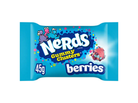 Saldainiai NERDS GUMMY CLUSTERS (VERY BERRY), 45 g