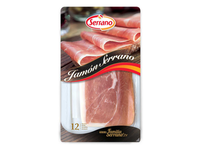 Vytintas pjaustytas kumpis SERRANO (I r.), 100g