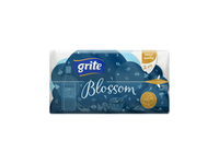 Lapiniai popieriniai rankšluosčiai GRITE BLOSSOM, 120 vnt.
