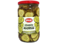 Mar. pjaustyti agurkai SPILVA, 680 g / 350 g