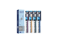 ROYAL DENTA dantų šepetėlių rinkinys SILVER MEDIUM MODERN, 4 vnt.