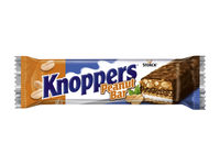 Vaflinis batonėlis KNOPPERS, žemės riešutų skonio, 40 g