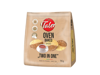 Arbatiniai traškučiai TALER, Two in one, 70 g