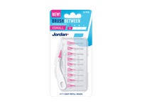 Tarpdančių šepetėliai JORDAN BRUSH BETWEEN, XS / 0,4 mm, 10 vnt.