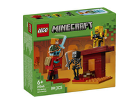 LEGO® Minecraft® Lavos mūšis Nether dimensijoje Žaislas 21266