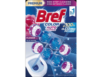 Klozeto gaiviklis BREF COLOR AUTO ACTIVE FLOWER,  2x50g