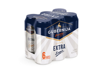 Alus GUBER. EKSTRA LAGER, 5,2 %, 6 x 0,568 l