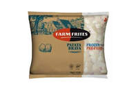 Šaldytos bulvytės FARM FRITES, Patata brava, 1 kg