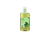 ECODENTA juodas balinamasis burnos skalavimo skystis su juodąją anglimi 500 ml