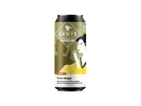 Gaivusis arbatos gėrimas KOMBUCHA GENYS, YUZU GINGER 0,44l, skardinė