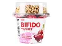 Jogurtas su vyšn., granola BIFIDO RIMI, 200 g
