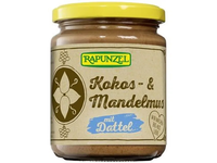 Ekologiškas kokosų ir migdolų kremas su datulėmis RAPUNZEL, 250 g