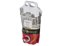 Raudonasis sausas vynas MAISON BELLEROCHE MERLOT (13%), 1,5 l