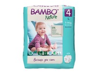 Sauskelnės BAMBO NATURE 4 (7-14 kg), 24 vnt.
